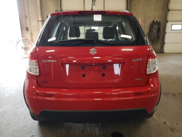 JS2YB5A37B6302376 - 2011 SUZUKI SX4 RED photo 6
