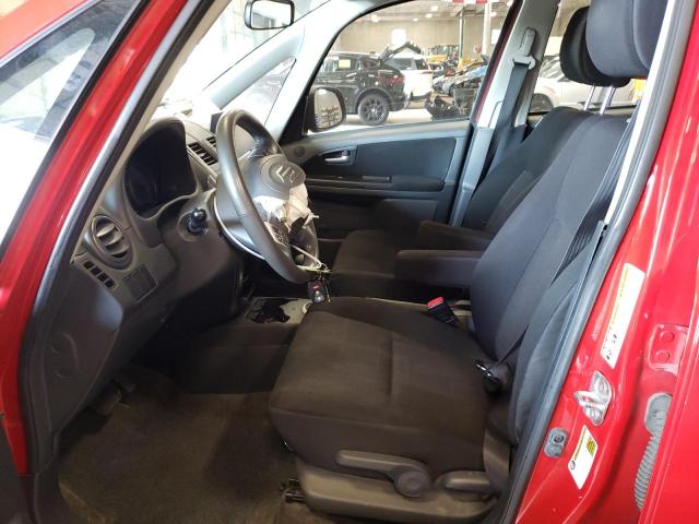 JS2YB5A37B6302376 - 2011 SUZUKI SX4 RED photo 7