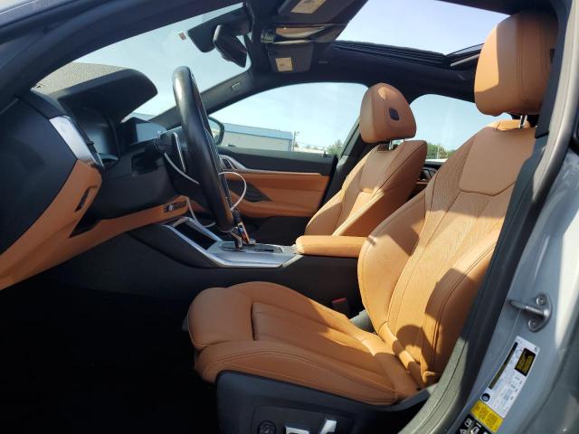 WBA13AW02PFN43329 - 2023 BMW M440XI GRAN COUPE GRAY photo 7