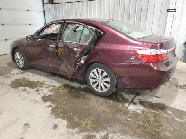 1HGCR2F80EA028380 - 2014 HONDA ACCORD EXL BURGUNDY photo 2