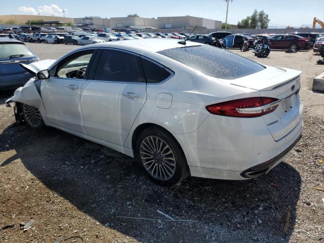 3FA6P0D99JR132518 - 2018 FORD FUSION TITANIUM/PLATINUM WHITE photo 2