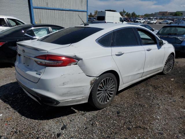 3FA6P0D99JR132518 - 2018 FORD FUSION TITANIUM/PLATINUM WHITE photo 3