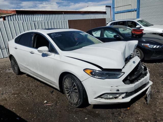 3FA6P0D99JR132518 - 2018 FORD FUSION TITANIUM/PLATINUM WHITE photo 4