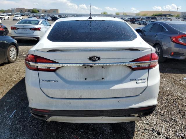 3FA6P0D99JR132518 - 2018 FORD FUSION TITANIUM/PLATINUM WHITE photo 6