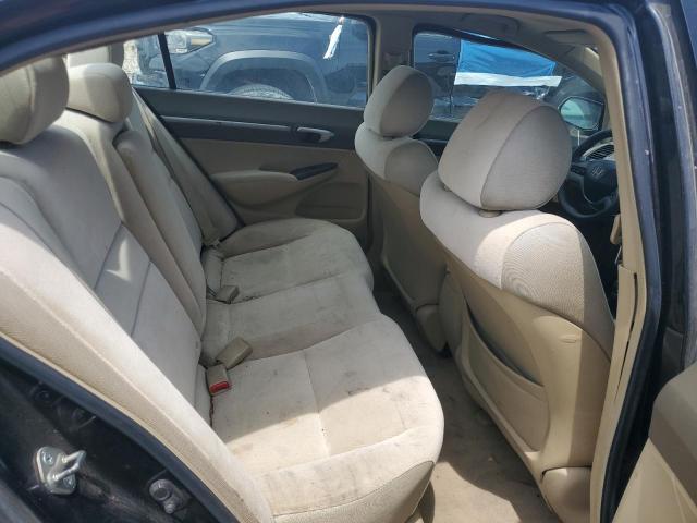 1HGFA168X6L052979 - 2006 HONDA CIVIC EX BLACK photo 10