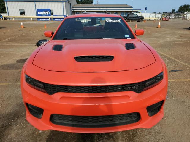 2C3CDXL94MH524911 - 2021 DODGE CHARGER SRT HELLCAT ORANGE photo 5