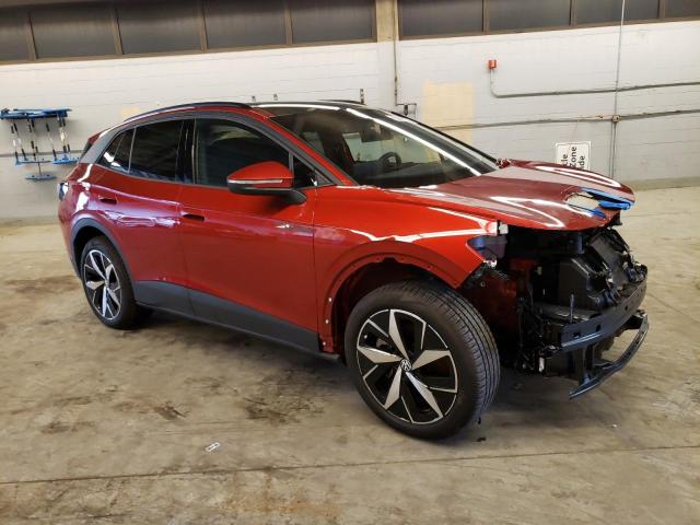 1V2GNPE8XPC004412 - 2023 VOLKSWAGEN ID.4 PRO S წითელი ფოტო 4