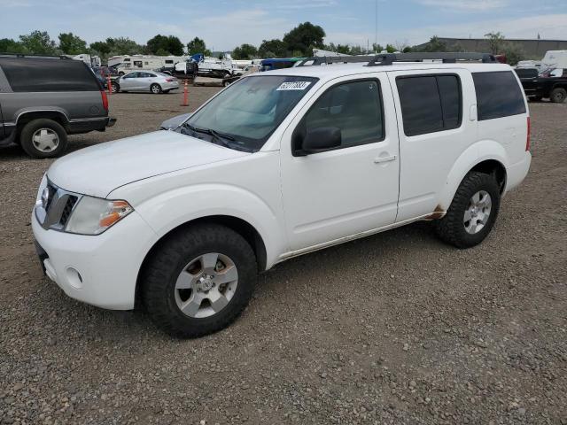 5N1AR1NB0CC620162 - 2012 NISSAN PATHFINDER S WHITE photo 1