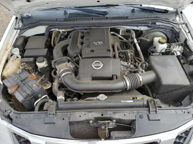 5N1AR1NB0CC620162 - 2012 NISSAN PATHFINDER S WHITE photo 11