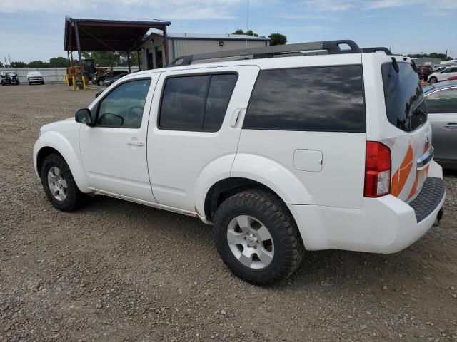 5N1AR1NB0CC620162 - 2012 NISSAN PATHFINDER S WHITE photo 2