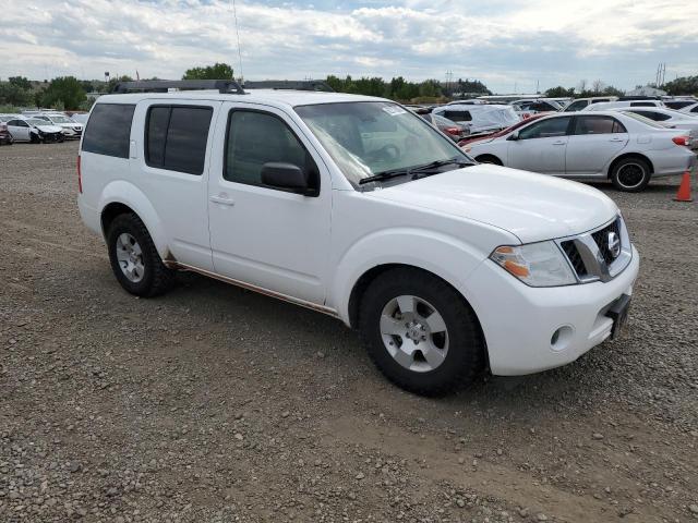 5N1AR1NB0CC620162 - 2012 NISSAN PATHFINDER S WHITE photo 4