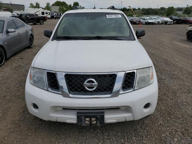 5N1AR1NB0CC620162 - 2012 NISSAN PATHFINDER S WHITE photo 5
