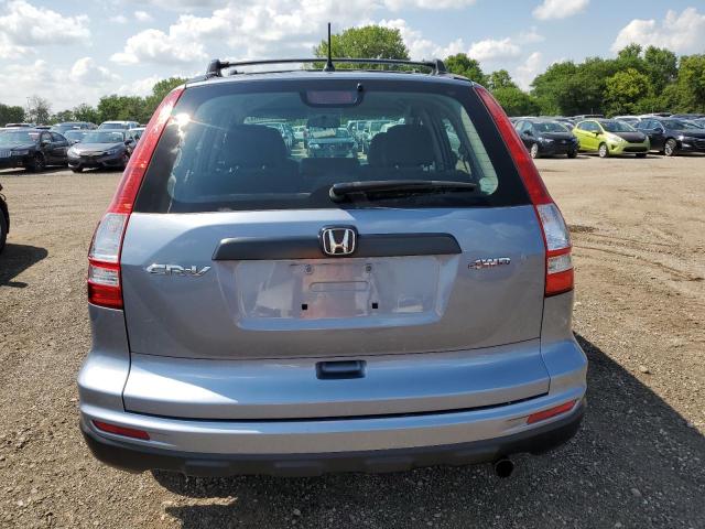 5J6RE4H35BL104333 - 2011 HONDA CR-V LX SILVER photo 6