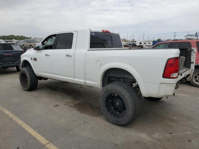 3C6UD5NL0CG291659 - 2012 DODGE RAM 2500 LARAMIE WHITE photo 2