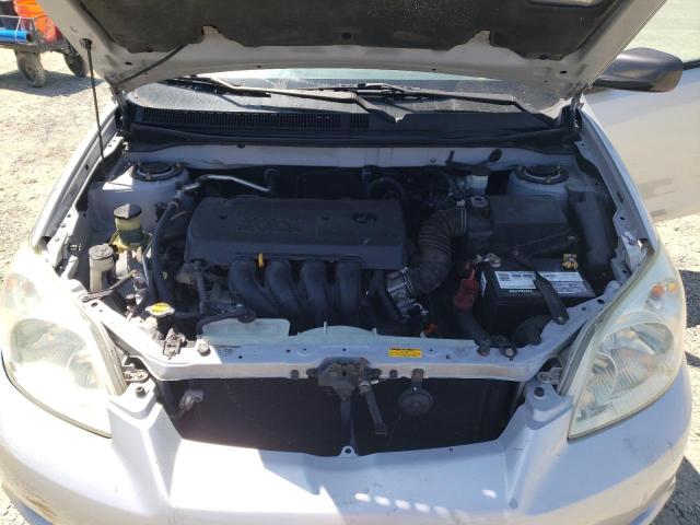 2T1KR32E65C479918 - 2005 TOYOTA COROLLA MA XR SILVER photo 11