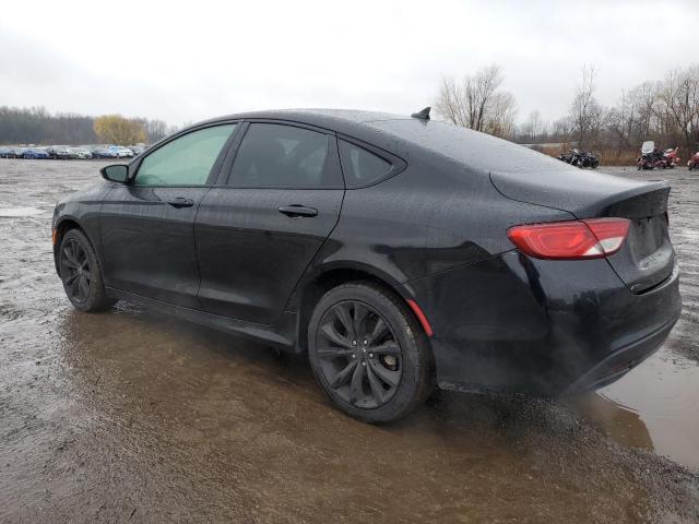 1C3CCCDG8FN540449 - 2015 CHRYSLER 200 S BLACK photo 2