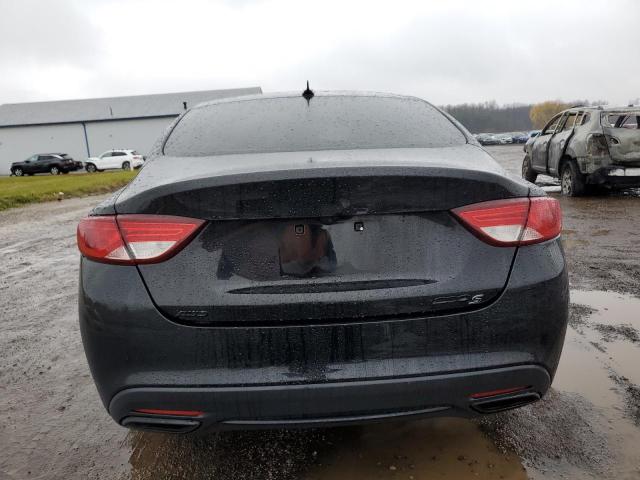 1C3CCCDG8FN540449 - 2015 CHRYSLER 200 S BLACK photo 6