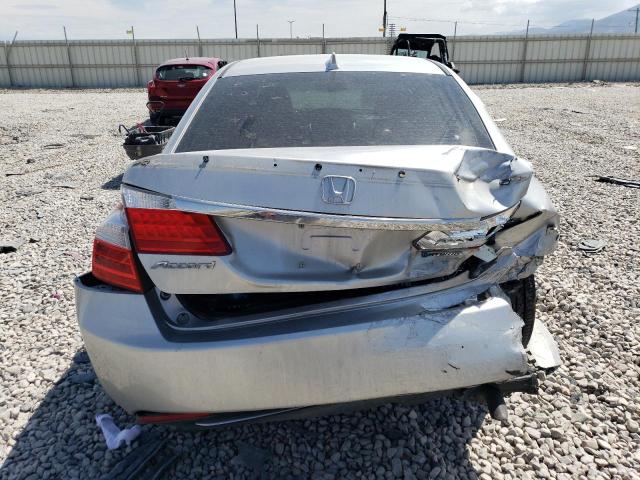 1HGCR6F54EA005634 - 2014 HONDA ACCORD HYBRID EXL SILVER photo 6