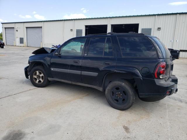 1GNDS13S342360301 - 2004 CHEVROLET TRAILBLAZR LS BLACK photo 2