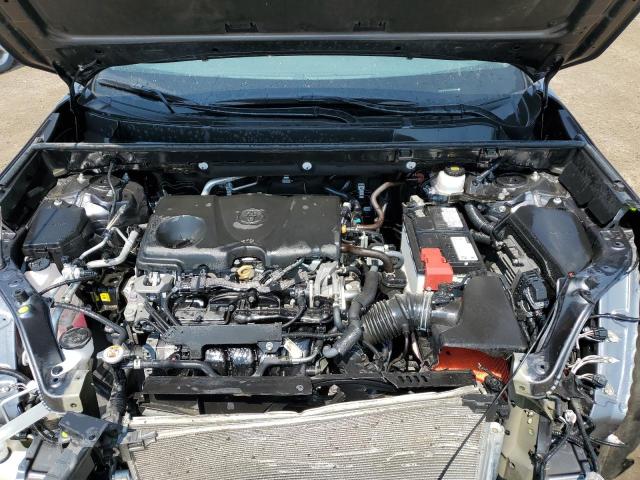 2T3R1RFV8MC229587 - 2021 TOYOTA RAV4 XLE ნაცრისფერი ფოტო 12