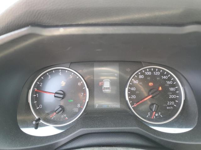 2T3R1RFV8MC229587 - 2021 TOYOTA RAV4 XLE ნაცრისფერი ფოტო 9