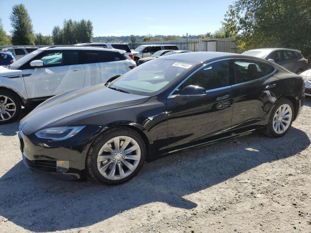 5YJSA1E15HF178707 - 2017 TESLA MODEL S Чорний фото 1