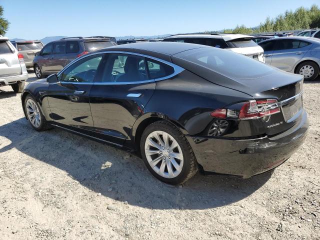 5YJSA1E15HF178707 - 2017 TESLA MODEL S Чорний фото 2