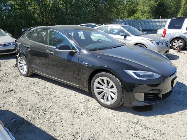 5YJSA1E15HF178707 - 2017 TESLA MODEL S Чорний фото 4