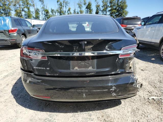5YJSA1E15HF178707 - 2017 TESLA MODEL S Чорний фото 6