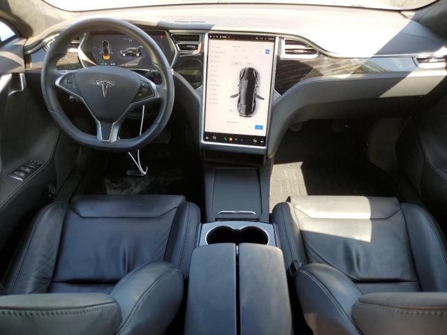 5YJSA1E15HF178707 - 2017 TESLA MODEL S Чорний фото 8