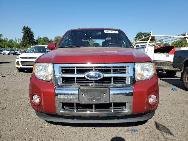 1FMCU9EG7CKB32284 - 2012 FORD ESCAPE LIMITED RED photo 5