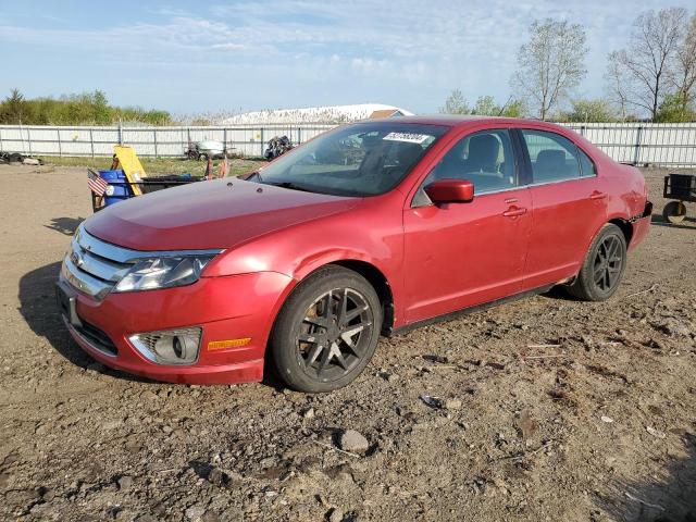 3FAHP0JG1AR331333 - 2010 FORD FUSION SEL RED photo 1