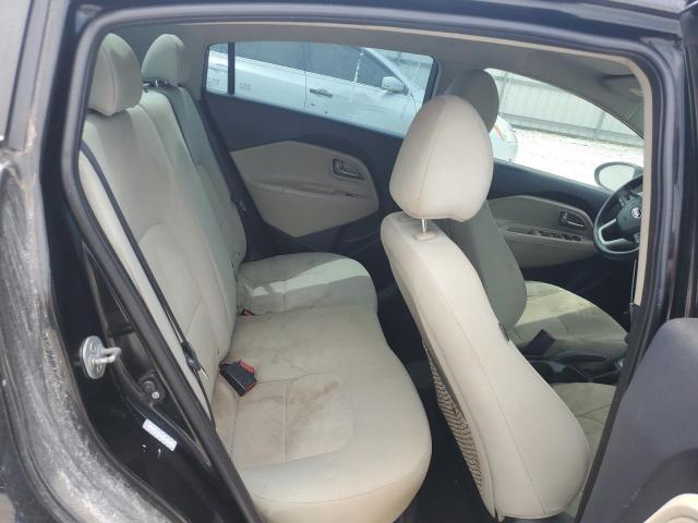KNADM4A3XD6211521 - 2013 KIA RIO LX BLACK photo 10