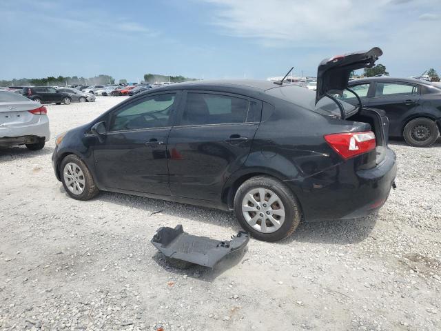 KNADM4A3XD6211521 - 2013 KIA RIO LX BLACK photo 2