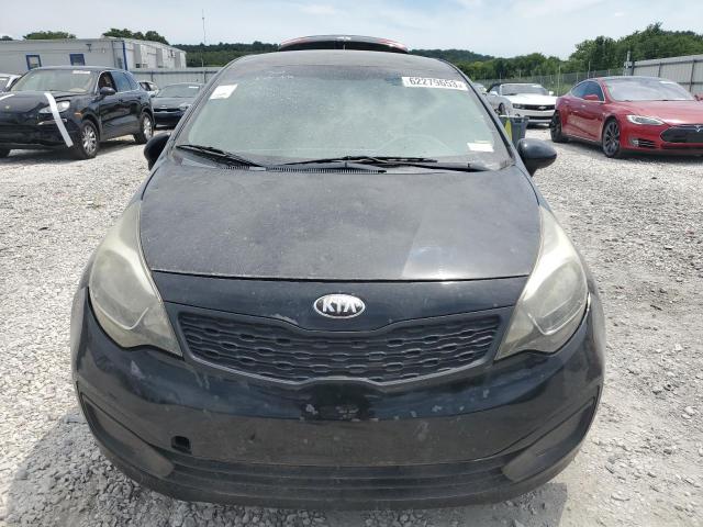 KNADM4A3XD6211521 - 2013 KIA RIO LX BLACK photo 5
