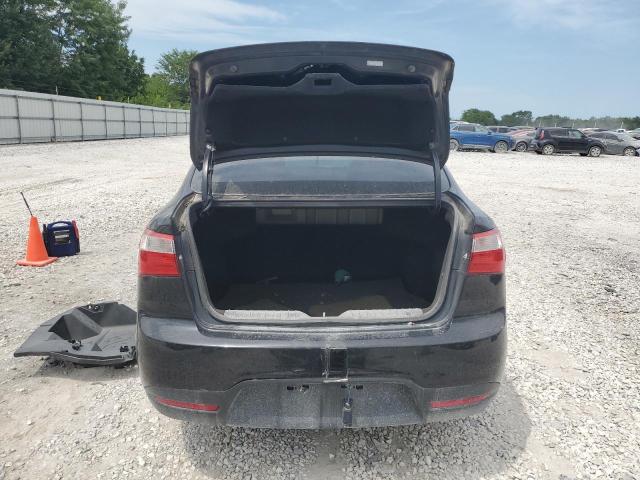 KNADM4A3XD6211521 - 2013 KIA RIO LX BLACK photo 6