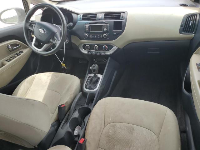 KNADM4A3XD6211521 - 2013 KIA RIO LX BLACK photo 8