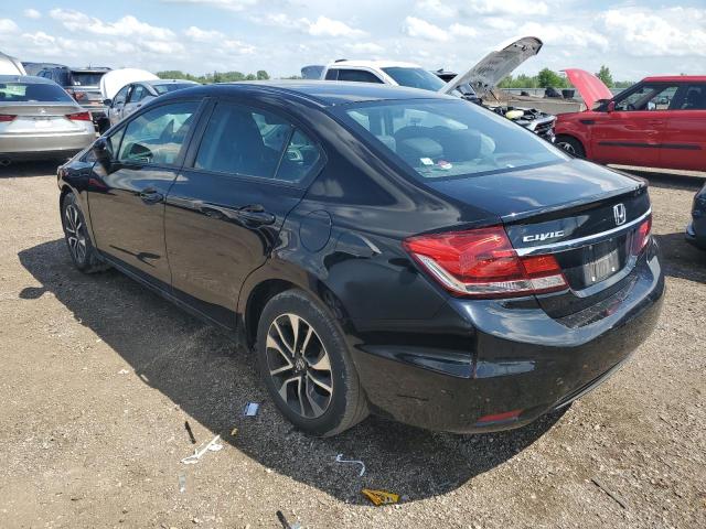 19XFB2F83FE071612 - 2015 HONDA CIVIC EX BLACK photo 2