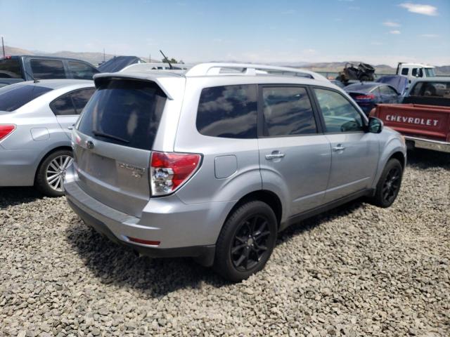 JF2SHGGC8DH432421 - 2013 SUBARU FORESTER TOURING SILVER photo 3