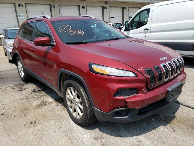 1C4PJMCS5GW123462 - 2016 JEEP CHEROKEE LATITUDE RED photo 4