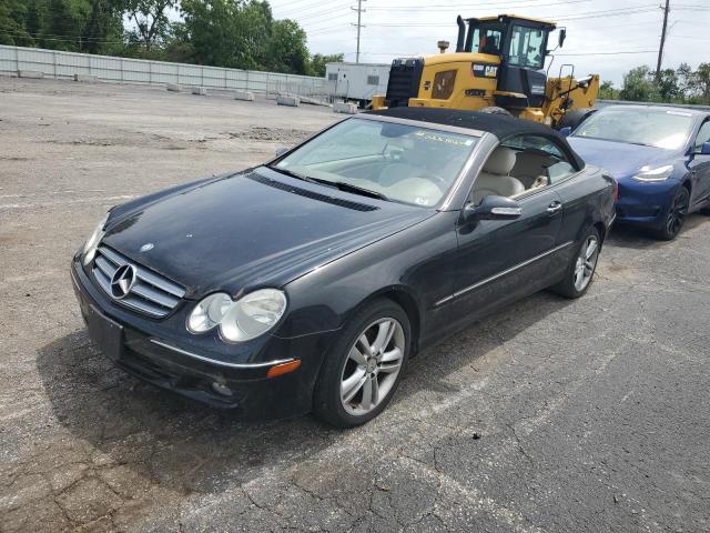 WDBTK56F77F211718 - 2007 MERCEDES-BENZ CLK 350 BLACK photo 1