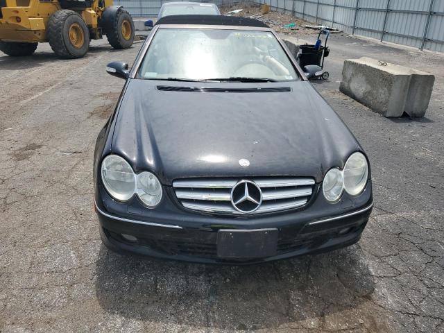 WDBTK56F77F211718 - 2007 MERCEDES-BENZ CLK 350 BLACK photo 5