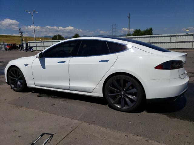 5YJSA1H16EFP37799 - 2014 TESLA MODEL S 白色 照片 2