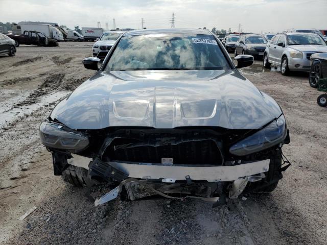 WBS43AY09NFM07377 - 2022 BMW M3 COMPETITION GRAY photo 5