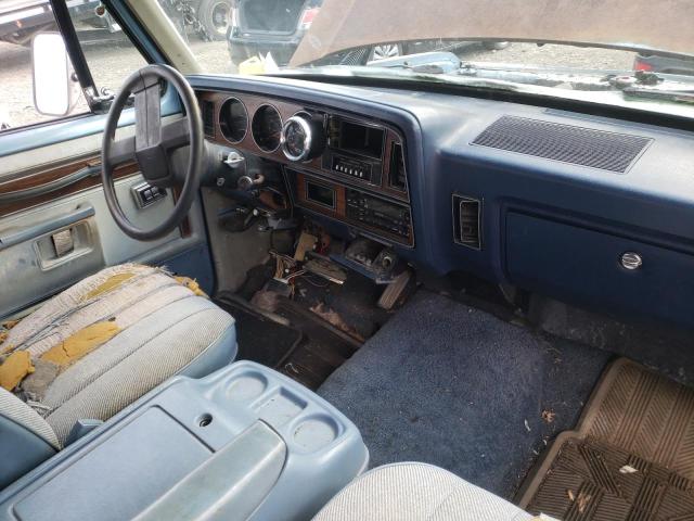 1B4GD12W7FS516344 - 1985 DODGE RAMCHARGER AD-100 BLUE photo 8