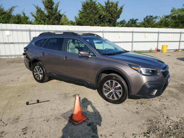 4S4BTAFC0M3155204 - 2021 SUBARU OUTBACK PREMIUM GRAY photo 4