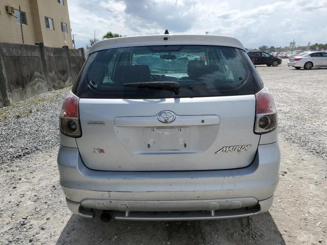 2T1KR32E28C711225 - 2008 TOYOTA COROLLA MA XR SILVER photo 6