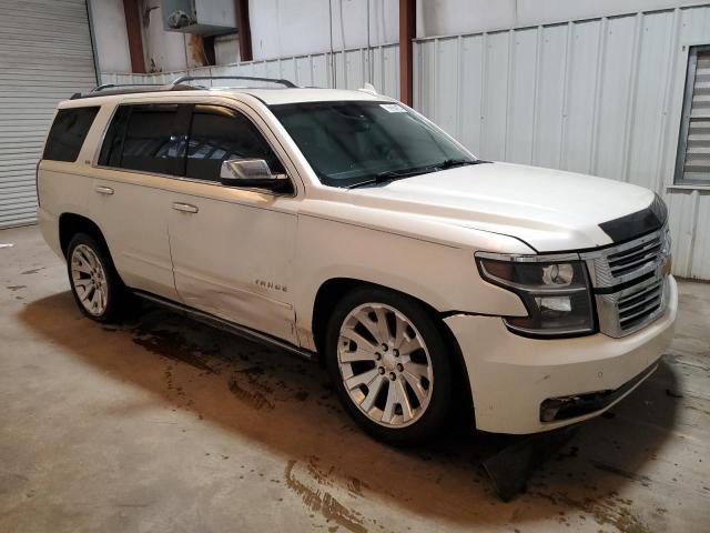 1GNSKCKCXFR561927 - 2015 CHEVROLET TAHOE K1500 LTZ WHITE photo 4