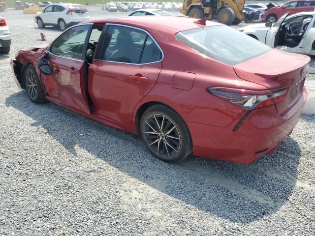 4T1T11AK9MU456699 - 2021 TOYOTA CAMRY SE წითელი ფოტო 2