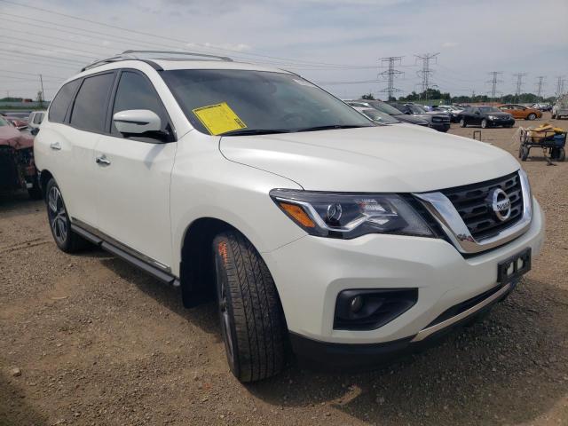 5N1DR2DM5LC651283 - 2020 NISSAN PATHFINDER PLATINUM WHITE photo 4